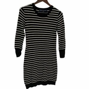 FRENCH CONNECTION Striped Sweater Dress Fitted
